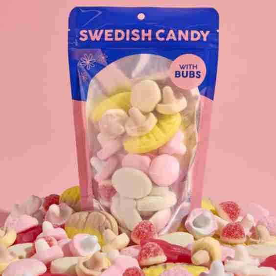 Swedish Candy Sweet Mix Bag with BUBS
