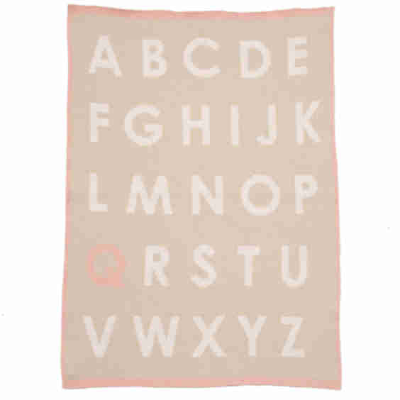 Personalized Baby Abc Blanket