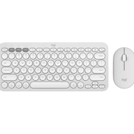 Pebble 2 Combo Thin Bluetooth Keyboard and Mouse