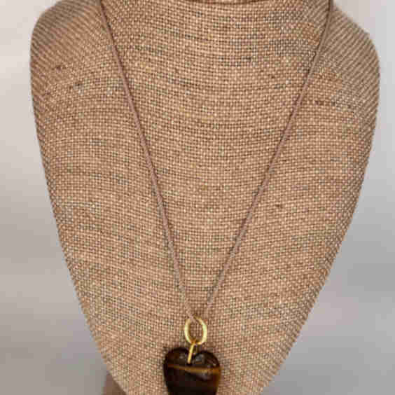 Adjustable Silk Cord Necklace