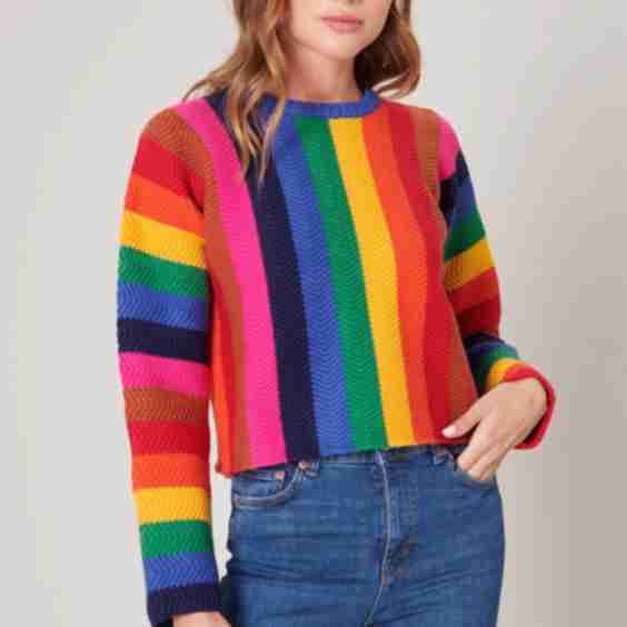 Reading Rainbows Sweater