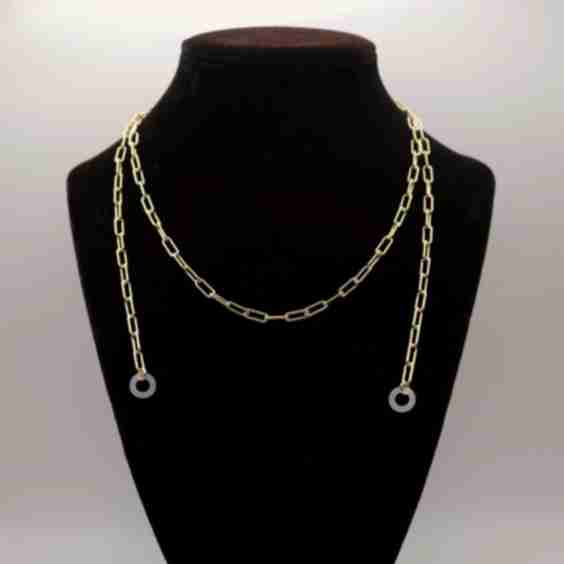 Paperclip Classic Gold – Bass Chain
