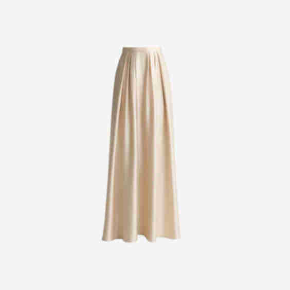 Skirt In Liquid Bethany Satin
