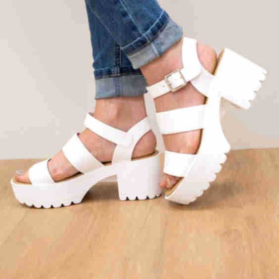 Adalyn Double Strap Platform Heel 