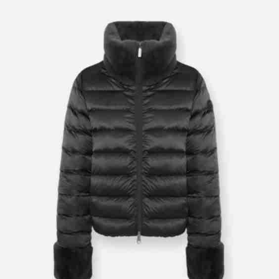 Reversible Faux Fur Down Jacket