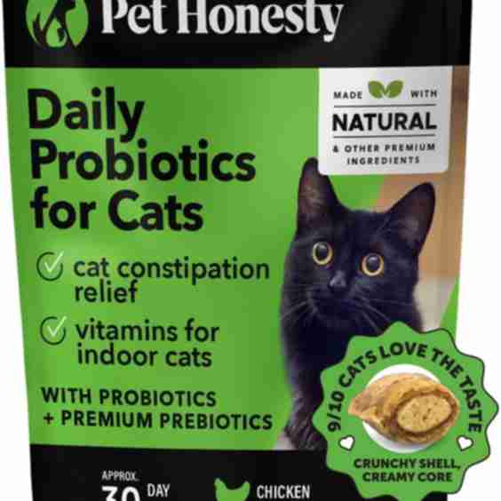 Probiotics Gut + Immune Health Chicken Flavored Digestive Chews for Cats