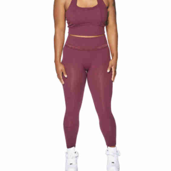 Accentuate Velour Leggings