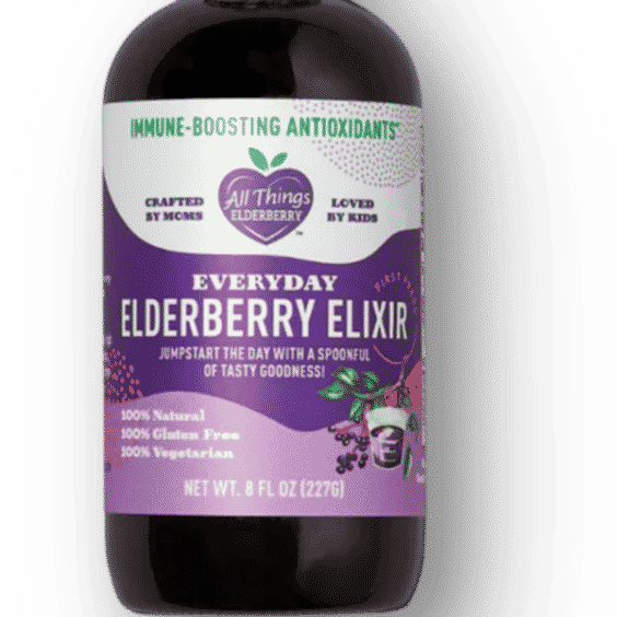 Organic Elderberry Gummies with Zinc Supplement