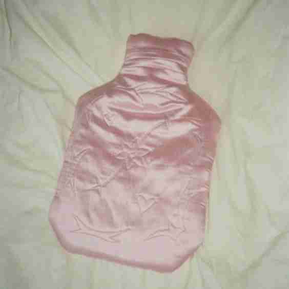 Silk Covered Hot Water Bottle