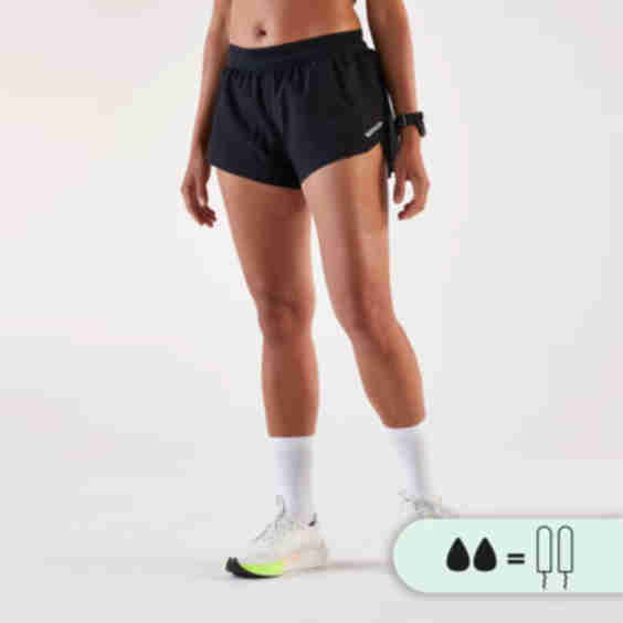 Kiprun x Smoon Menstrual Running Shorts with Built-In Absorbent Panties