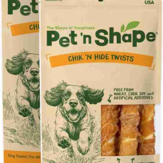 All-Natural Chicken Rawhide Dog Chew, 30.6-oz Bundle