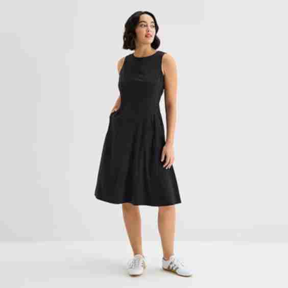 Midi Fit + Flare Dress