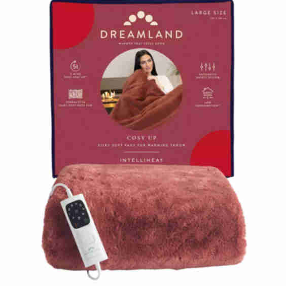 Intelliheat Cuddle Up Heated Throw Blanket