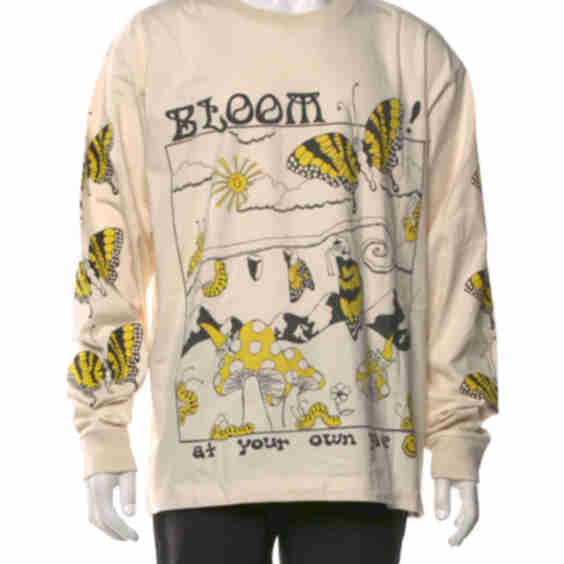 Graphic Print Crew Neck T-Shirt