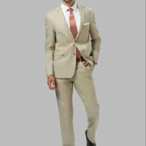Tan Suit