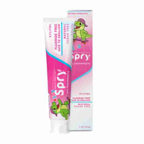 Kids' Bubble Gum Toothpaste, Fluoride-Free
