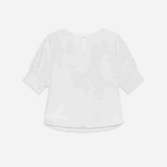 V-Neck Popover Top