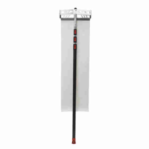 Snow Roof Rake Telescopic Handle 19 Aluminum Blade
