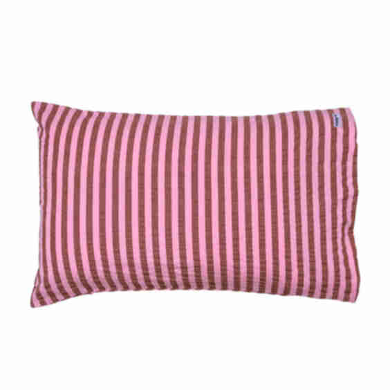 Sundae Seersucker Standard Pillowcase Set