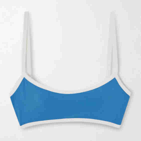 Ligne Two-Tone Bikini Top