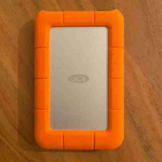 Rugged 5TB External USB-C, USB 3.1 Gen 1 Portable Hard Drive