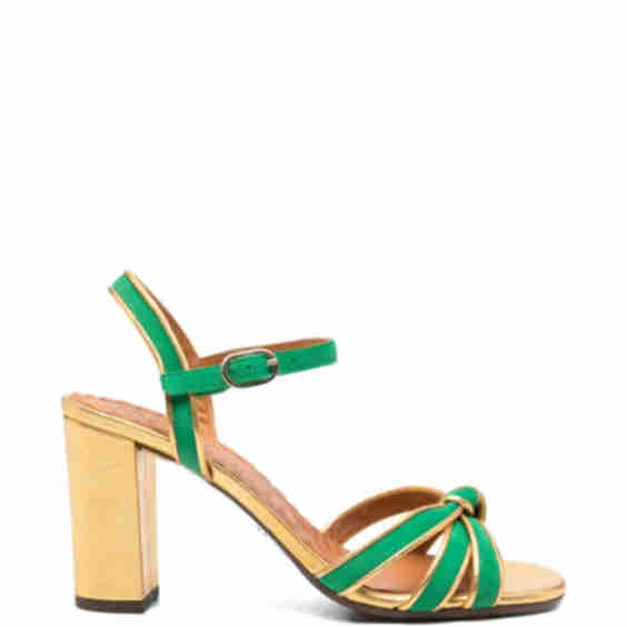 Knot-Detail Sandals