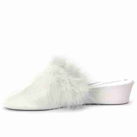 Womens Maribou Slippers