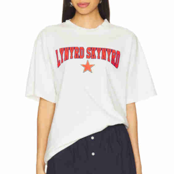 Lynyrd Skynyrd Jersey Boxy Tee