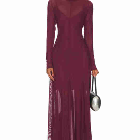 Maxi Mesh Dress