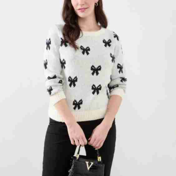 Long Sleeve Boatnecck Sweater