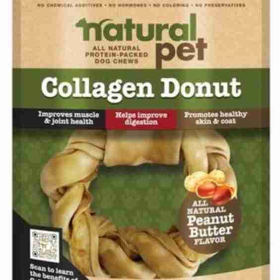 Collagen Donut Natural Dog Chew Treat