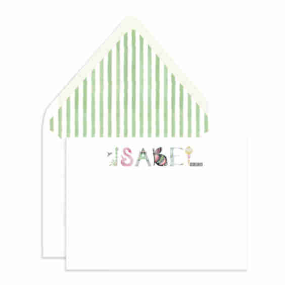 Chinoiserie Personalized Stationery