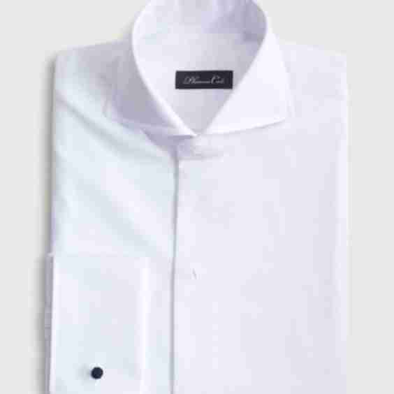 Piqué Bib Front Tuxedo Shirt