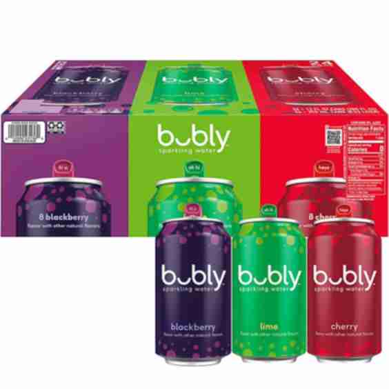 Sparkling Water Variety Pack 24 pk
