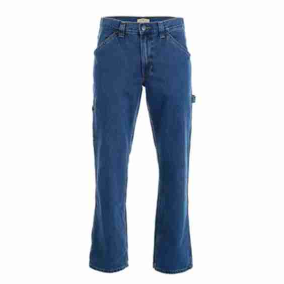 Relaxed Fit Mid-Rise Denim Utility Jeans