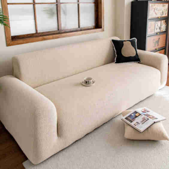 Plushflex Full-Encasing Stretch Sofa Slipcover