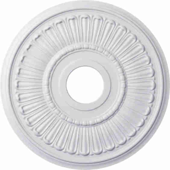 Endurathane Melonie Ceiling Medallion, 16"OD x 3 5/8"ID x 3/4"P (Fits Canopies up to 6 3/8")