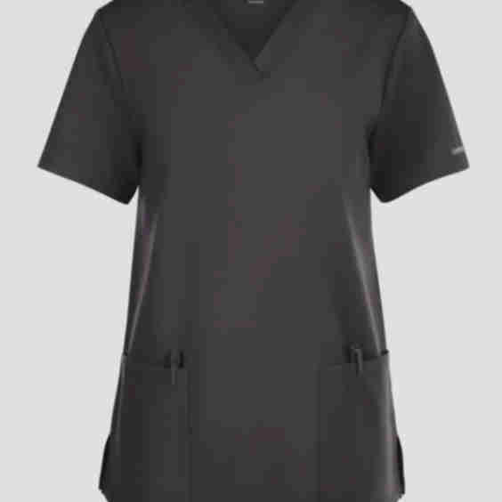 2-Pocket V-Neck Scrub Top