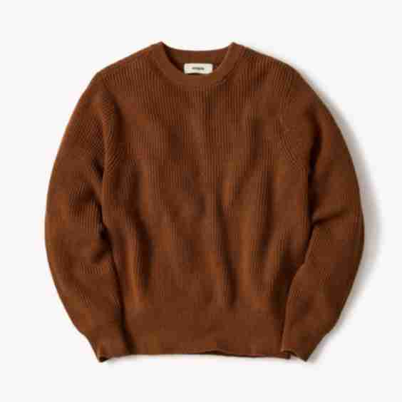 Seafarer Cotton Rib Crew Sweater