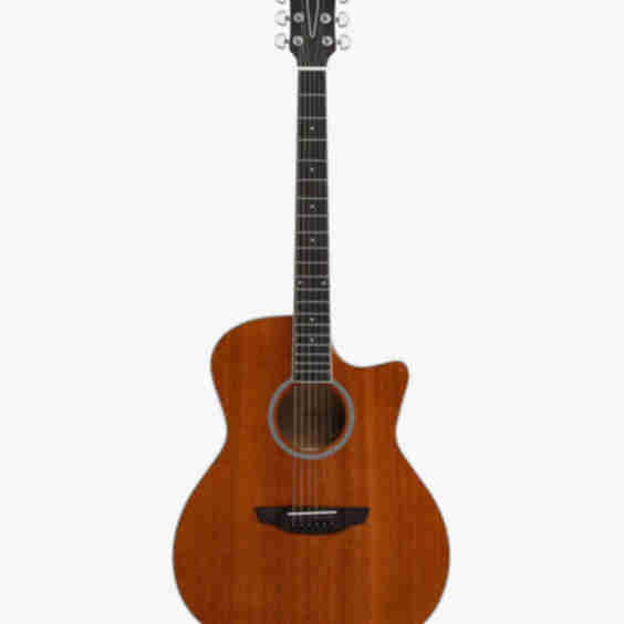 Rey Mahogany Cutaway Beginner Acoustic Guitar