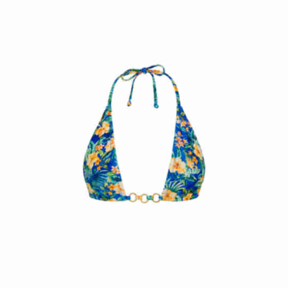 Trio Ring Triangle Bikini Top