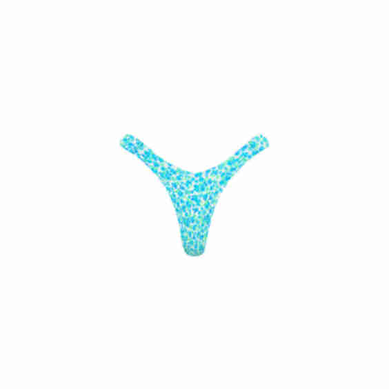 Retro Y Thong Bikini Bottoms