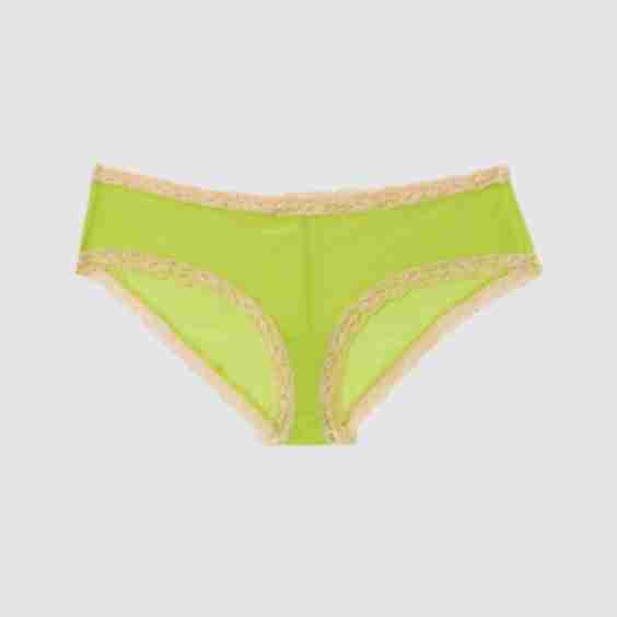 Mesh Lace Trim Hipster