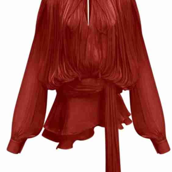 Beryl Pleated Ruffle Hem Mini Dress