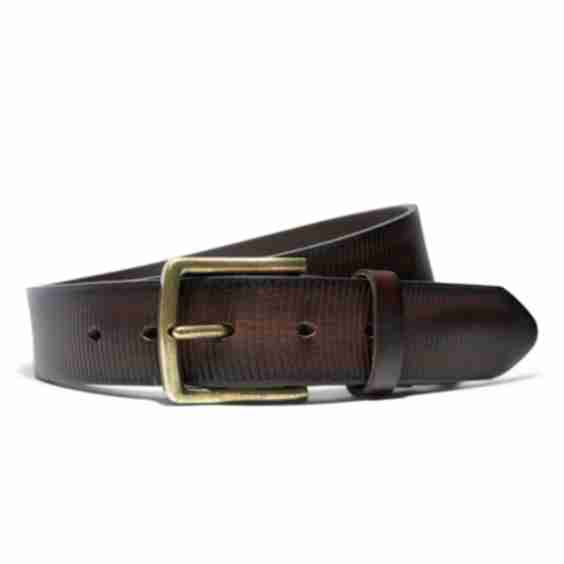 Circle Embossed Belt