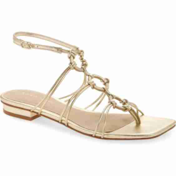 Ankle Strap Thong Sandal