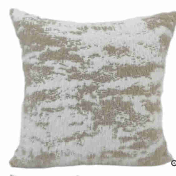 Comallo Faux Fur Neutral Two-Toned Cushion