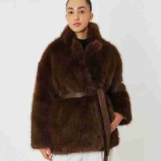 Faux Fur Coat