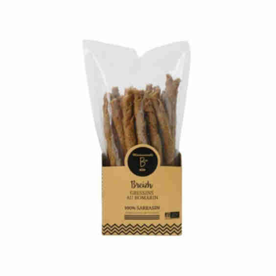 Breizh Rosemary and Buckwheat Breadsticks