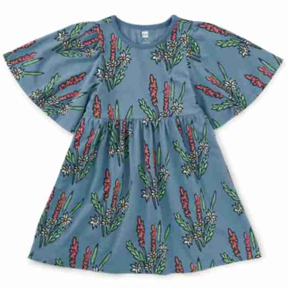 Butterfly Sleeve Dress